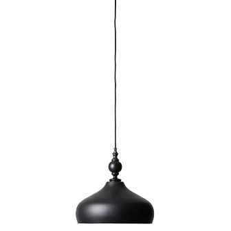 Czarna lampa wisząca Debbie art-deco